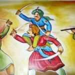 कल्लाजी राठौड़ चतुर्भुज रूप में प्रकट हो गए! (84) कल्लाजी राठौड़ चतुर्भुज रूप - www.bharatkaitihas.com