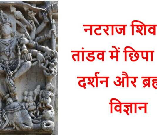 नटराज शिव के तांडव में छिपा हिन्दू दर्शन और ब्रह्मांड विज्ञान नटराज शिव - www.bharatkaitihas.com